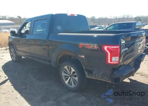 2017 Ford F-150 Xl z USA, uszkodzony, nr VIN 1FTEW1EF5HFC17088
